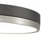 Z-Lite Algar Flush Mount, 1-Light, 16 In.W x 3 In.H, Matte Black + Brushed Nickel/Frosted 1006F16-MB-BN-LED - alternate 3